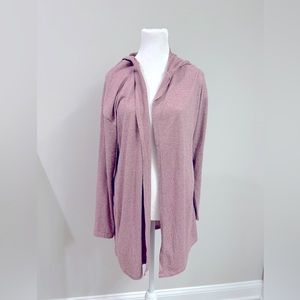 NWT- Bobbie Brooks Hooded Cardigan- Large